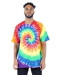 7.5 OZ MAX HEAVYWEIGHT TIE DYE - CLASSIC RAINBOW