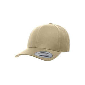 Yp Classics® Woolblend Curve Snapback Cap - Khaki