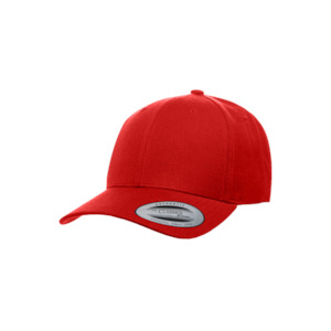 YP CLASSICS® WOOLBLEND CURVE SNAPBACK CAP - RED