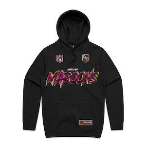 QLD MAROONS Predator Stencil Hood