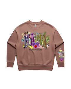 Custom Printed Sweatshirt for Mum - With Custom date and names on sleeve - 11_Mama Style