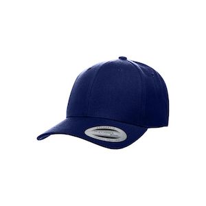 Yp Classics® Woolblend Curve Snapback Cap - Navy