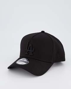 La Dodgers 9forty A-frame - Black On Black