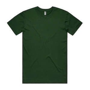 Clothing: AS Colour Staple Tee - Forest Green - 3XL