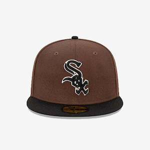 Clothing: New Era 59Fifty Chicago White Sox Dark Brown Fitted