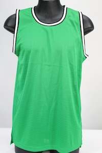 Flight City Mesh Basketball Singlet - Adults & Youth - Green