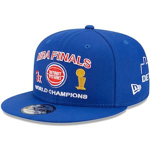 New Era NBA Finals Icon 9FIFTY Snapback Detroit Pistons