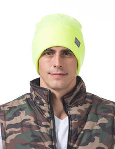 Proclub Cuffed Beanie - Safety Green