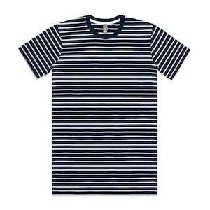 AS Colour Staple Stripe - Navy/White