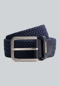 Menswear: Elastic Belt: Dk. Navy