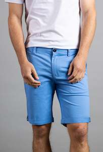 Elijah Brushed Cotton Short: Surf