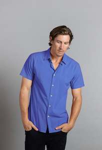 Brent Short Sleeve: Cobalt