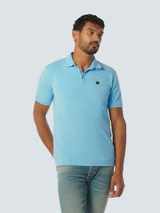 Pique Polo: Aqua