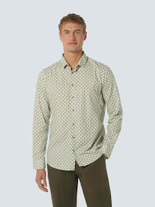 Menswear: All Over Print Shirt: Mint