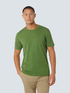 Menswear: Basic tee: Green