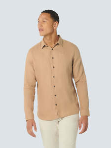 Classic Linen Shirt: Desert