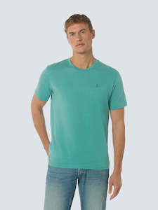 Menswear: Basic tee: Pacific