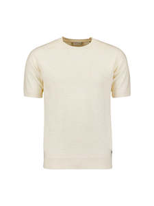 Menswear: Marle Tee: Cream