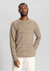 Roar Crew Neck Jumper: Oak