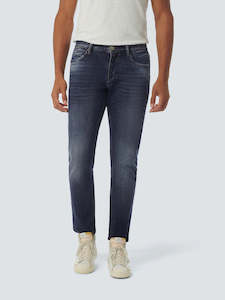 No Excess Jean Relaxed 715: Stone Used Denim