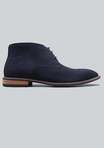 Menswear: Finn Suede Boot: Navy