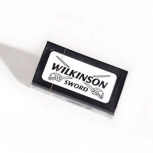 Cosmetic manufacturing: Wlikinson Sword Double Edge Safety Razor Blades (5 x Packs)