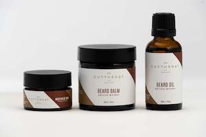 Cosmetic manufacturing: Spiced Whisky Beard Care & Moustache Gift Set