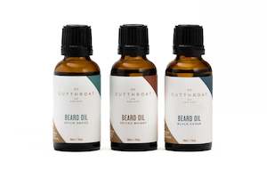 Cosmetic manufacturing: Beard Oil Multipack (5x Variants)