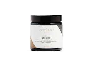 Charcoal Face Scrub Exfoliator (Peppermint)