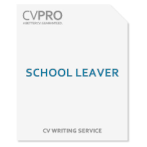 School Leaver - CV Writing Service