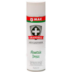 MAC Arandell Air Sanitiser Spray 500ml – Mountain Breeze