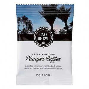 Cafe De Sol Plunger Coffee 15gm X 100