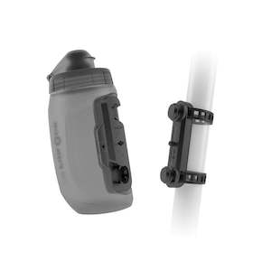 Fidlock: Fidlock Twist Bottles With Fidlock Logo Front + Twist Uni Base** (Set) Smoke