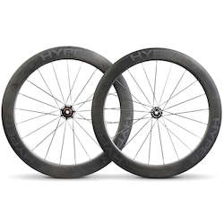 Bicycle and accessory: LÃºn: HYPER 65mm Disc Brake Carbon Wheelset