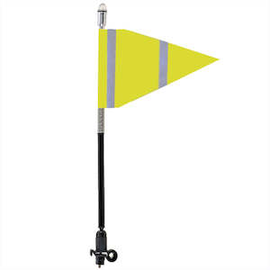 Safety Reflective: Carrier Mount Safety Flag w/LED