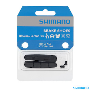 Brake Shoes: Shimano BR-R9110 BR-R8010 Brake Pad Inserts Direct R55C4 For Carbon Rim 1 Pair