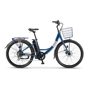 E Bikes: Velectrix Urban 27.5 step through 42cm - Blue