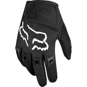 Motorcycle or scooter repairing: FOX KIDS DIRTPAW GLOVES [BLACK]