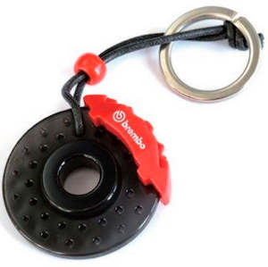 Motorcycle or scooter repairing: Brembo disc keyring