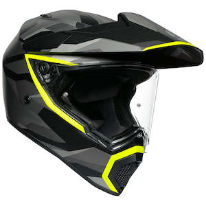 Agv Ax9 [siberia Matt Black/yellow Fluro]