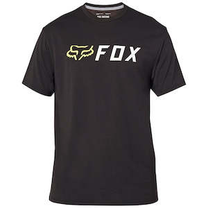 Motorcycle or scooter repairing: FOX APEX SS TECH TEE [BLACK]