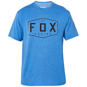 Fox Crest Ss Tech Tee [heather Royal]