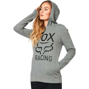 Motorcycle or scooter repairing: FOX WOMENS ESTABLISHED PULLOVER FLEECE [HEATHER GRAPHITE]