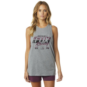 Fox Womens First Placed Airline Tank [heather Graphite]