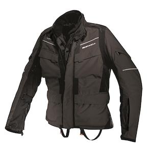 Motorcycle or scooter repairing: ** Spidi Venture H2OUT Jacket - black/anthracite - size M - SALE