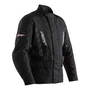 Motorcycle or scooter repairing: RST ALPHA 4 TEXTILE JACKET [BLACK] 40 S