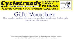 Cycletreads Gift Voucher