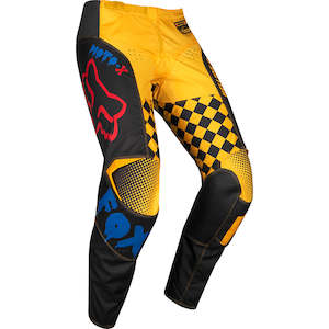 Fox Youth 180 Czar Pants [black/yellow] 24