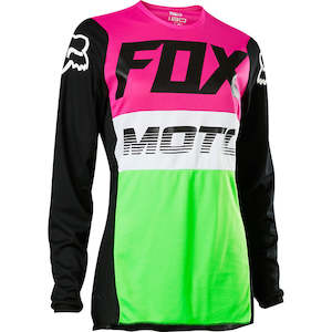 Motorcycle or scooter repairing: FOX WOMENS 180 FYCE JERSEY [MULTI]