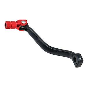 Motorcycle or scooter repairing: Zeta Forged Shift Lever Suzuki DR-Z400SM '00- - Red